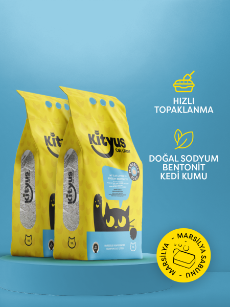 Kityus 20 Lt Marsilya Sabunu Kokulu Kedi Kumu (2X10Lt) - 1